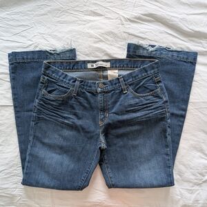 Gap Long and Lean Low Waist Flare Jeans